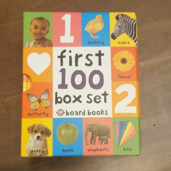 First 100 Box Set - Colorful Board Books for Kids - Picture 2 of 7